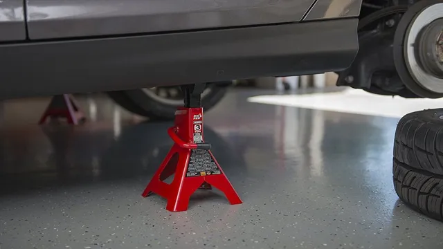 how to put a truck on jack stands