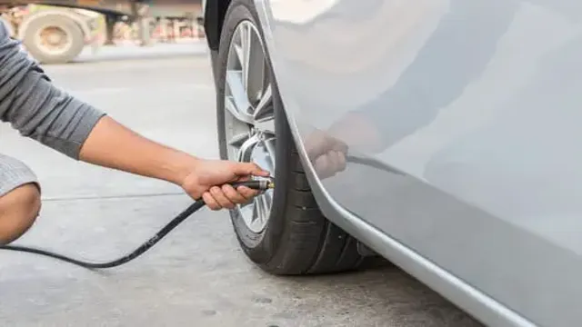 how to put air in car tires with air compressor