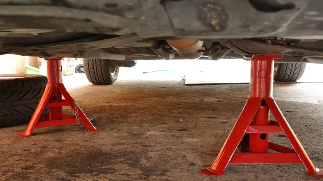 how to put car on jack stands with scissor jack