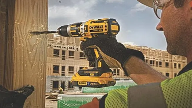 how to put dewalt drill in hammer mode