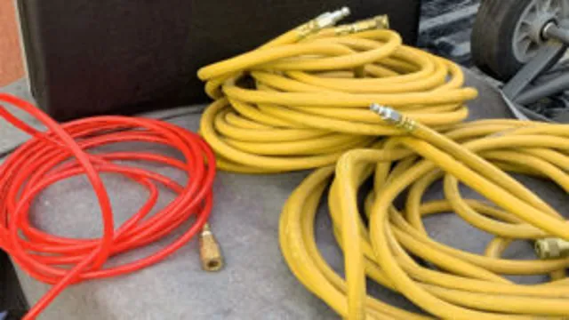 how to put hose on air compressor