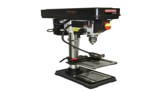 how to raise and lower drill press table