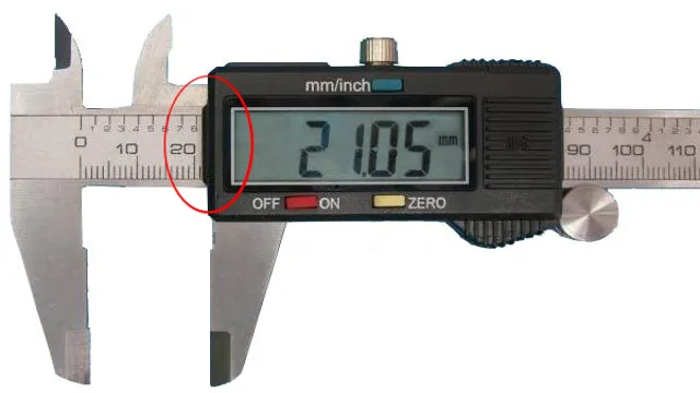 how to read a digital caliper