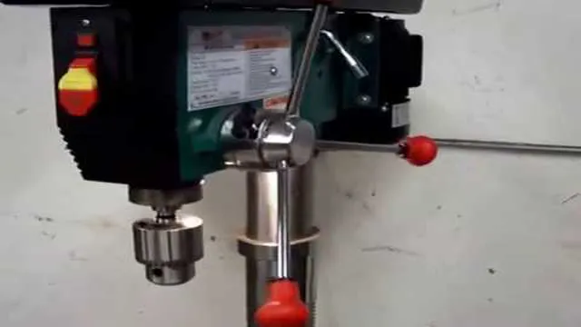 how to remove chuck from wilton drill press