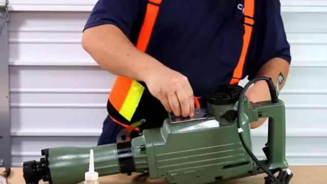 how to repair a jackhammer rust