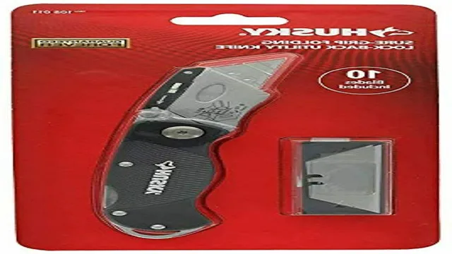 How To Replace Blade In Husky Utility Knife: Step-by-Step Guide | Tools ...