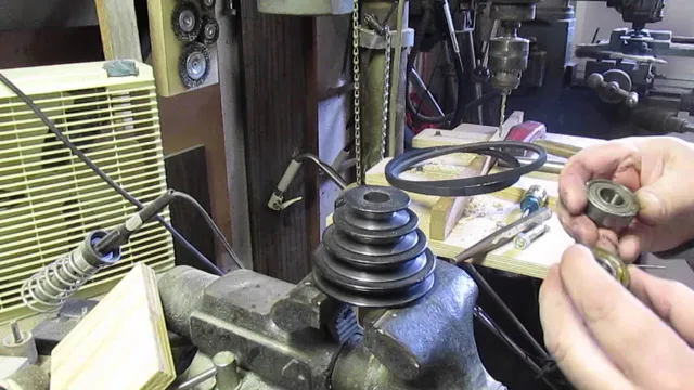 how to replace drill press bearings