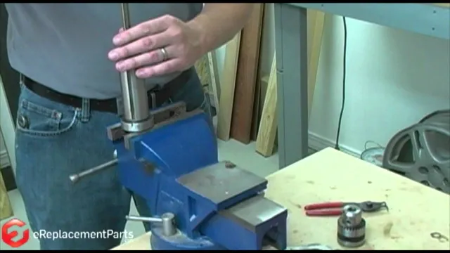 how to replace spring drill press