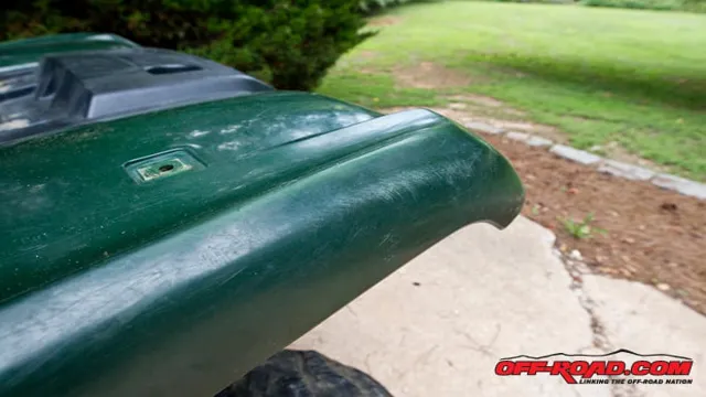 how to restore atv plastic with heat gun