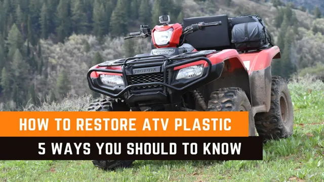 how to restore atv plastic with heat gun