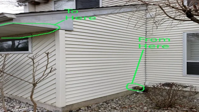 how to run a cable through an exterior wall