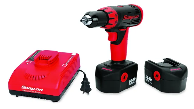 how to run a snap on cordless drill