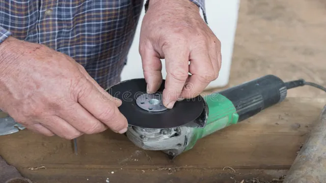 how to sand metal with angle grinder