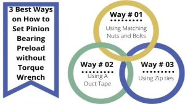 how to set pinion bearing preload without torque wrench