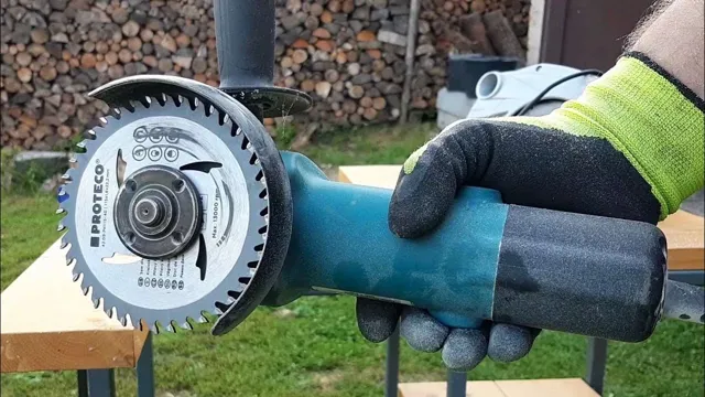 how to set up makita angle grinder