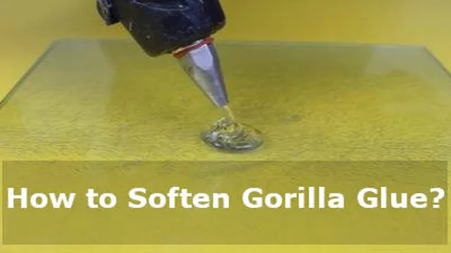 how to soften wood glue in bottle