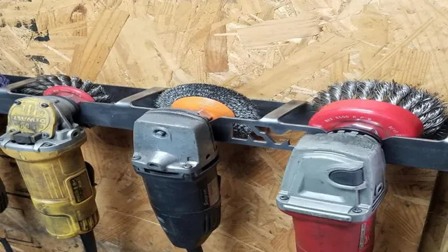 how to store angle grinder