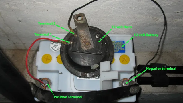 how to test a horn with a cordless drill battery