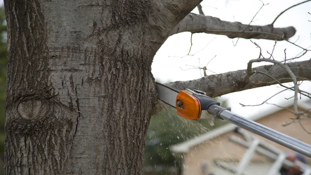 how to tighten chain on husqvarna pole saw