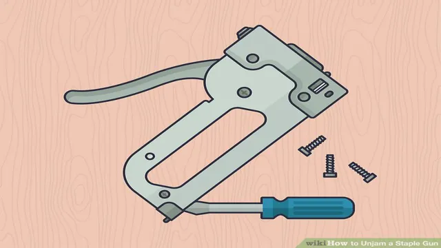 how to unjam an arrow staple gun