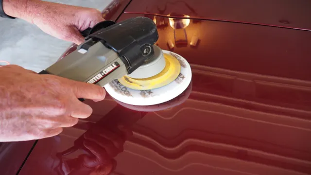 how to use a buffer polisher on a car