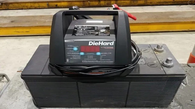 how to use a diehard car battery charger