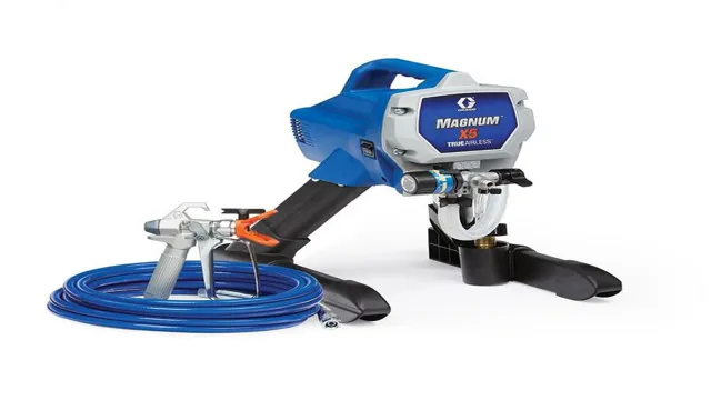 how to use a graco x5 paint sprayer