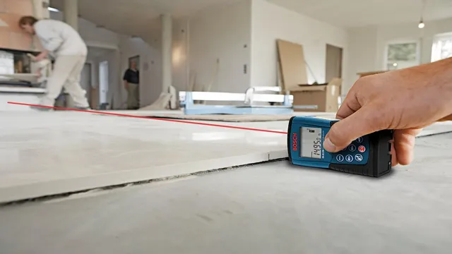 how to use a laser level for tile