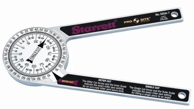 how to use a starrett angle finder