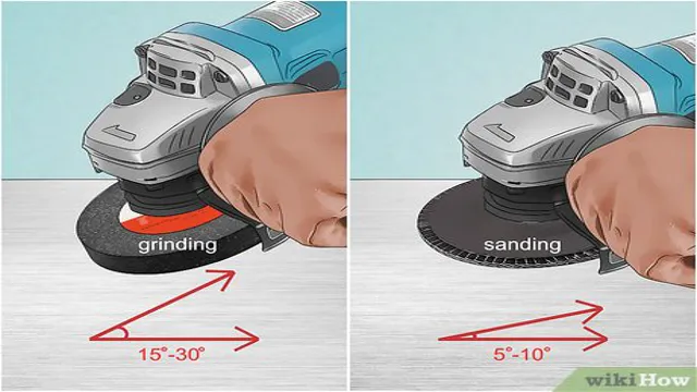 how to use an angle grinder step by step