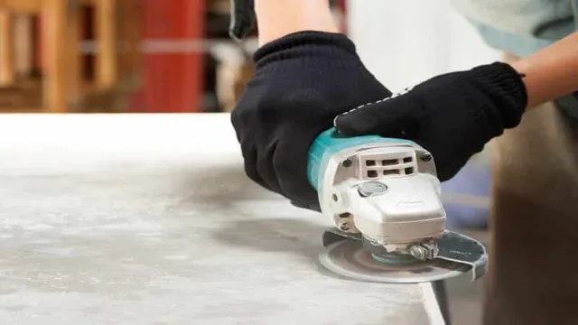 how to use an angle grinder to remove mortar