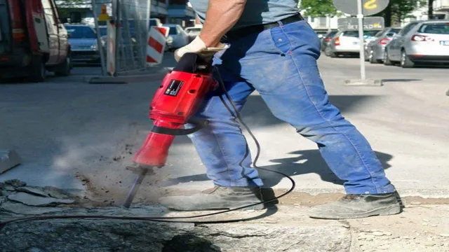 how to use an electric jackhammer