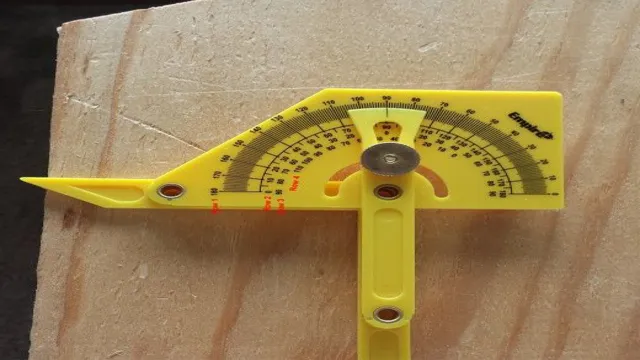 how to use an empire angle finder