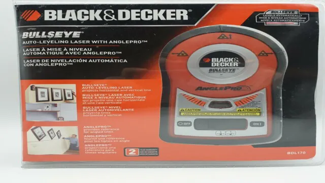 how to use black and decker bullseye laser level