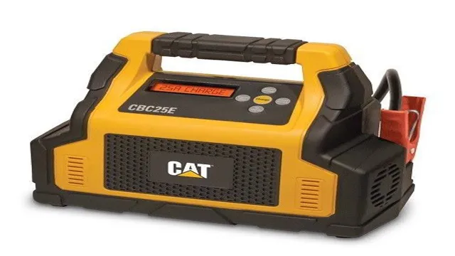 how to use cat car battery charger