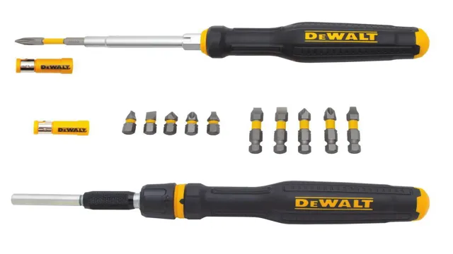 how to use dewalt screwdriver set 4