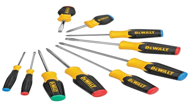 how to use dewalt screwdriver set