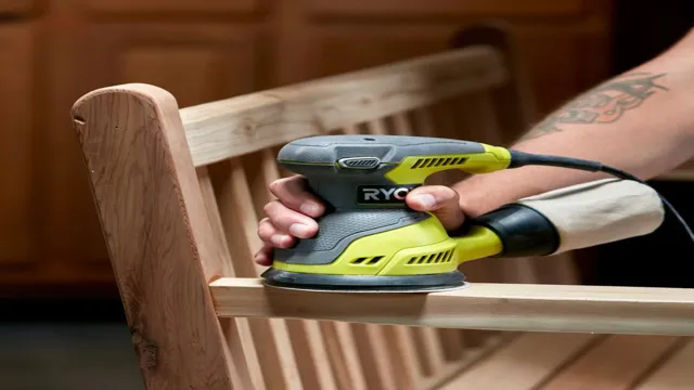 how to use orbital sander on cabinets