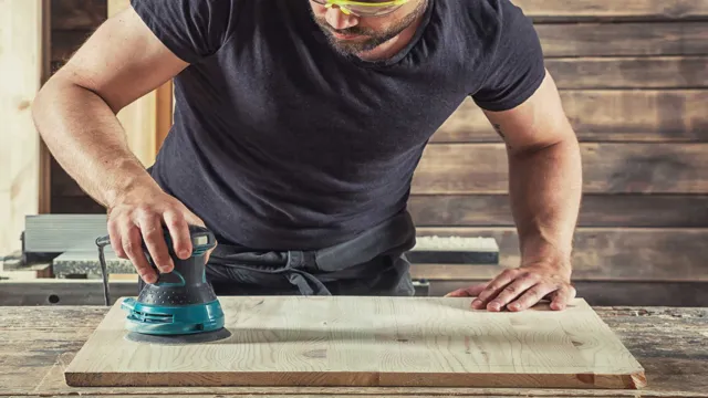 how to use orbital sander on deck