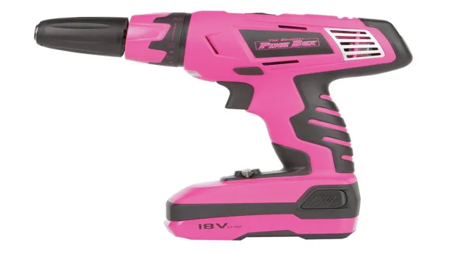 how to use pink cordless drill