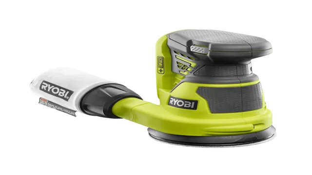 how to use ryobi orbital sander