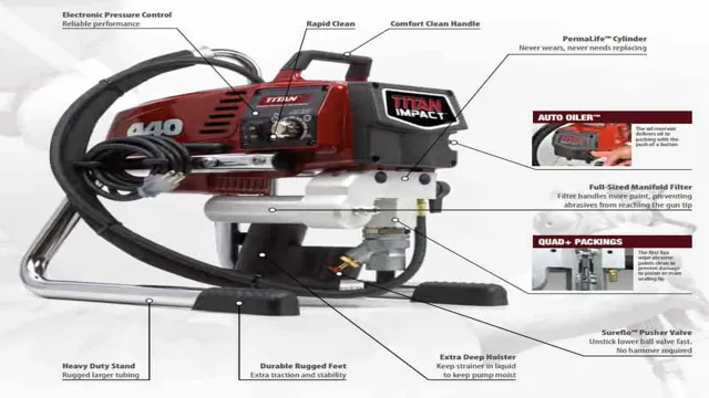 how to use titan 440 paint sprayer