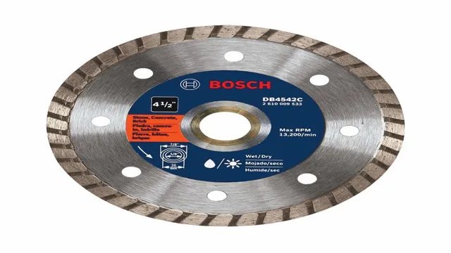 what angle grinder blade to cut concrete