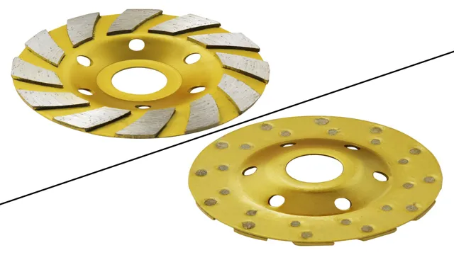 what are angle grinder discs made of