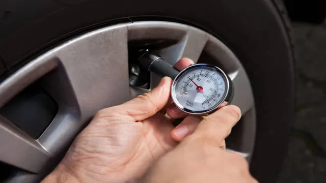 what does bar mean on a tire pressure gauge