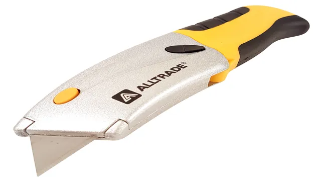 what is a utility knife for