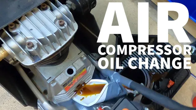 what oil does an air compressor take