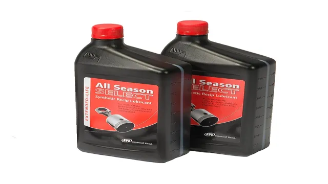 what oil to use in ingersoll rand air compressor