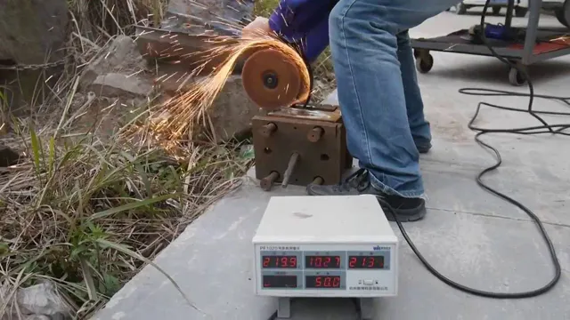 what size angle grinder to cut pavers