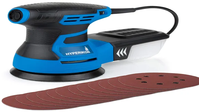 what speed to use on orbital sander